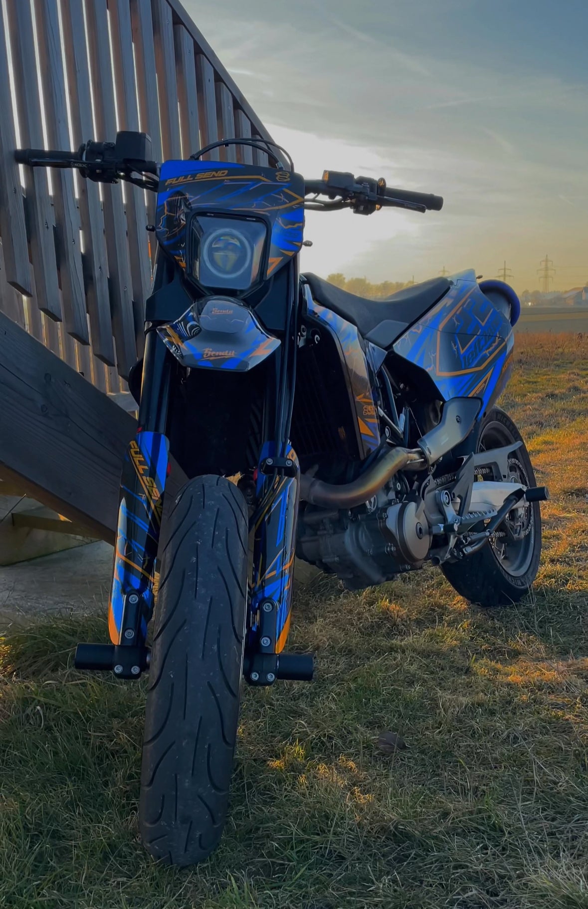 EVO SUPERMOTO STURZPADS / AXLE SLIDERS