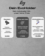 EvoHolder Helmhalterung Garderobe