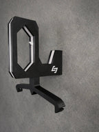 EvoHolder Motorradgarderobe als Wandhalterung mit Helmhalterung, Jackenhalter und Schlüsselhaken